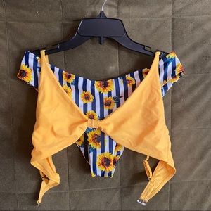 Yellow Sunflower Bikini